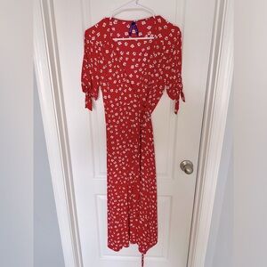 Seraphine maternity and nursing wrap dress